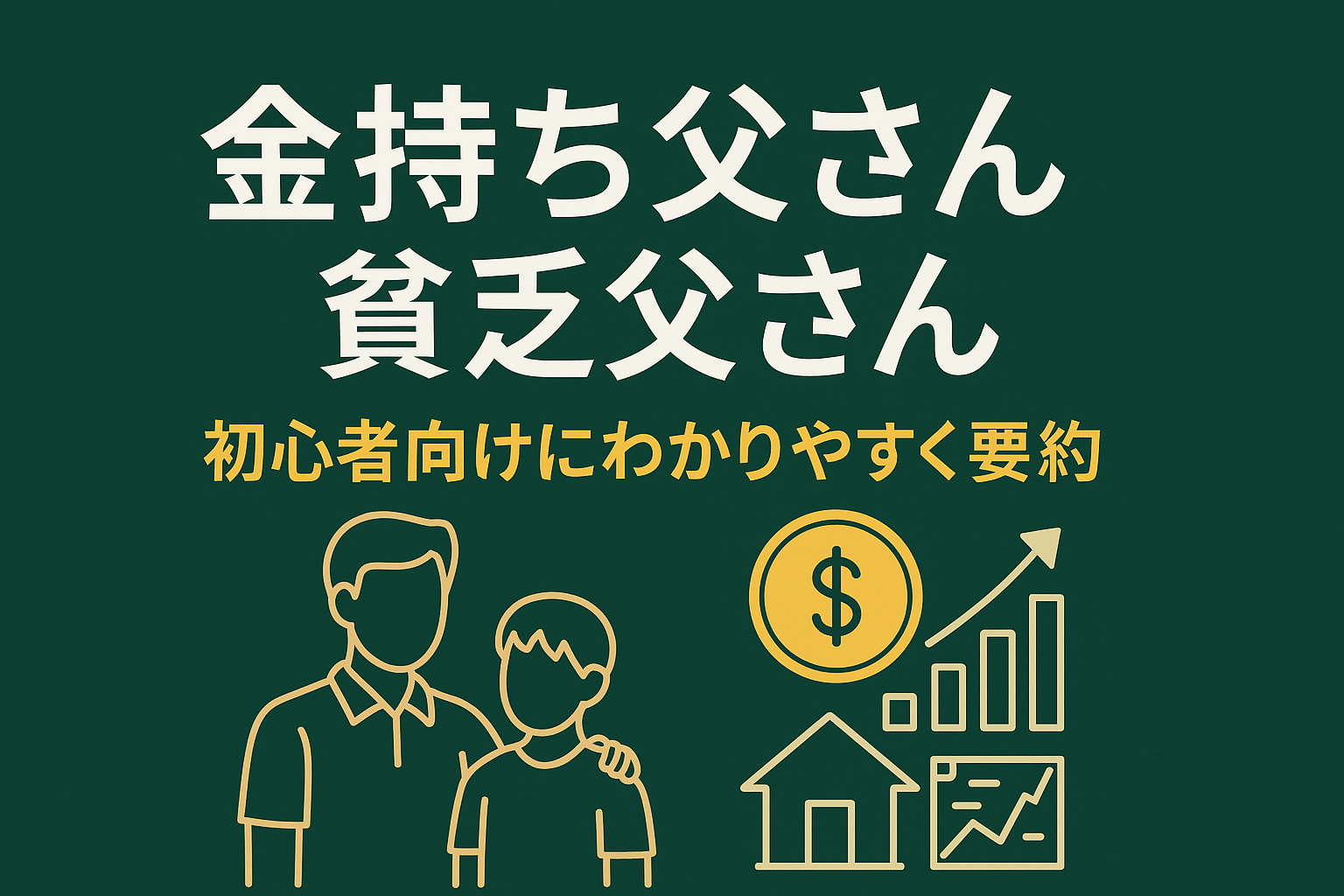 【投資初心者向け】金持ち父さん貧乏父さんを章ごとにわかりやすく要約！